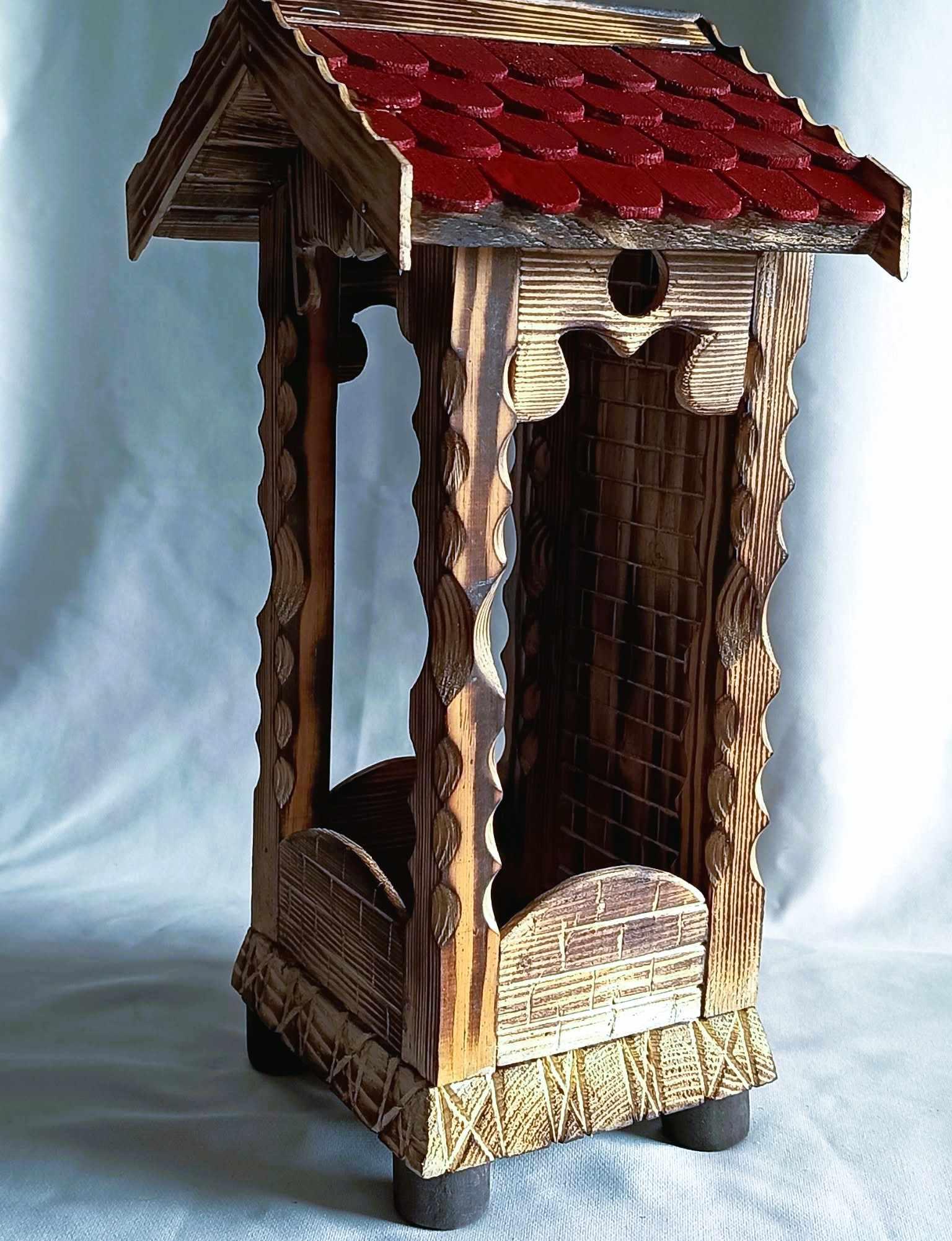 Unikatowa, rustykalna, drewniana kapliczka #5 / Unique, rustic wooden shrine #5 1