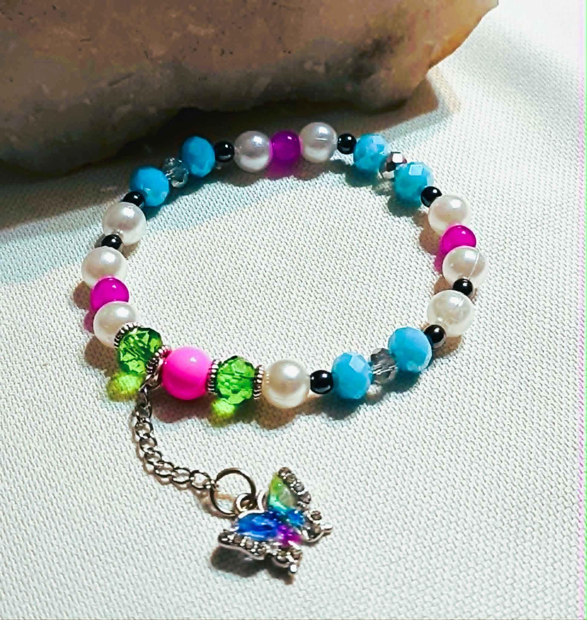 Bransoletka z motylkiem / Butterfly bracelet BRH#023 0