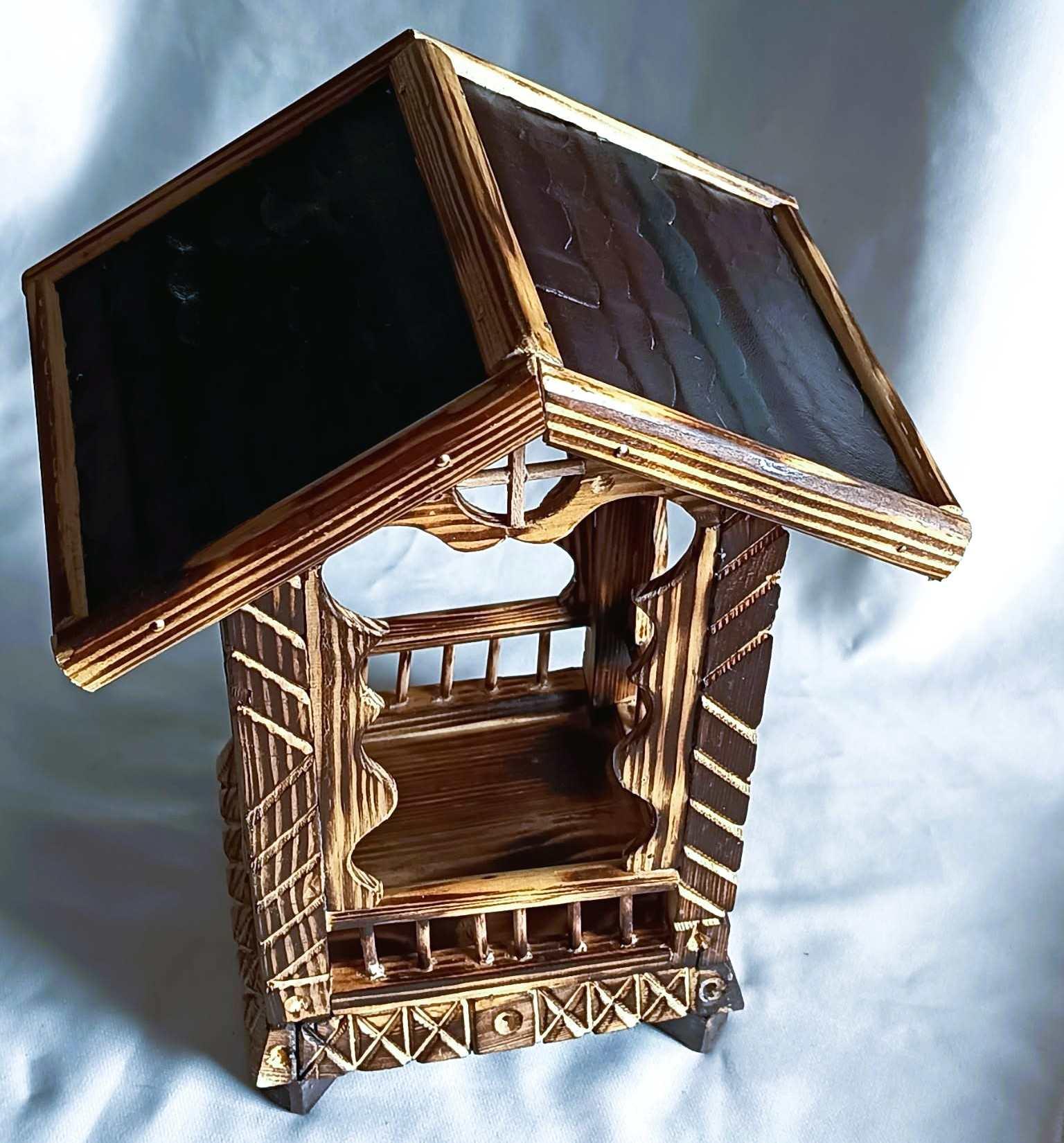 Unikalna, drewniana, rustykalna kapliczka #8 / A unique, rustic wooden shrine #8 1