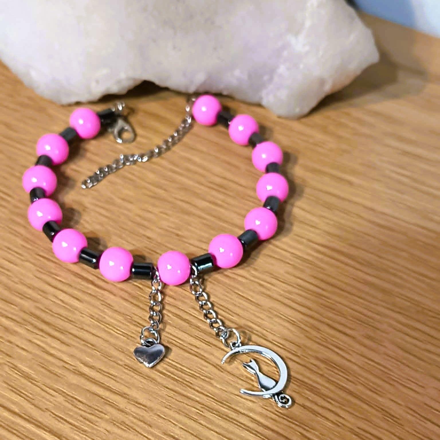 Bransoletka Różowy Moment / Pink Moment Bracelet BRH#029 0