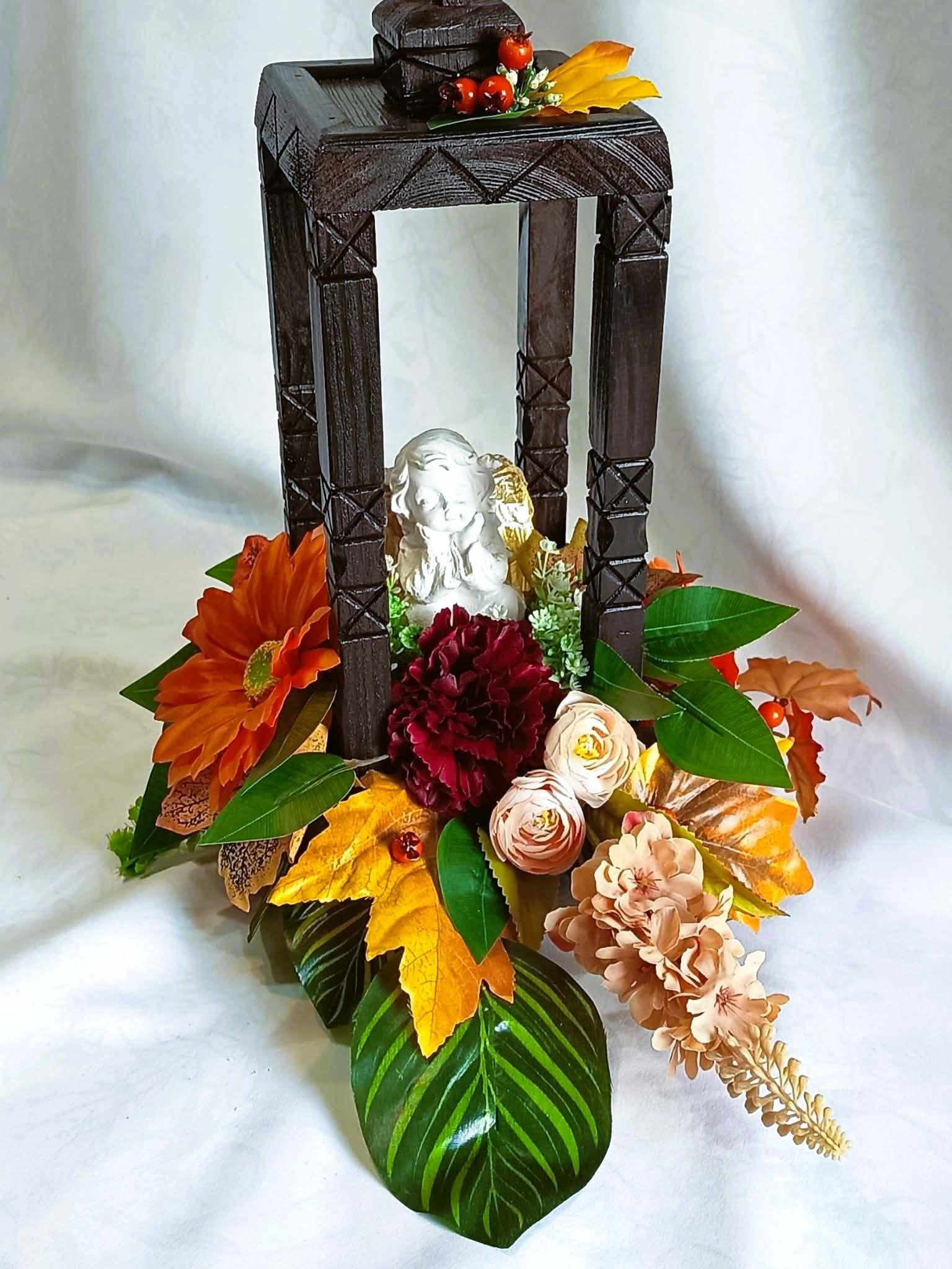 Latarnia z Aniołem / Lantern with an angel #LAT013 0