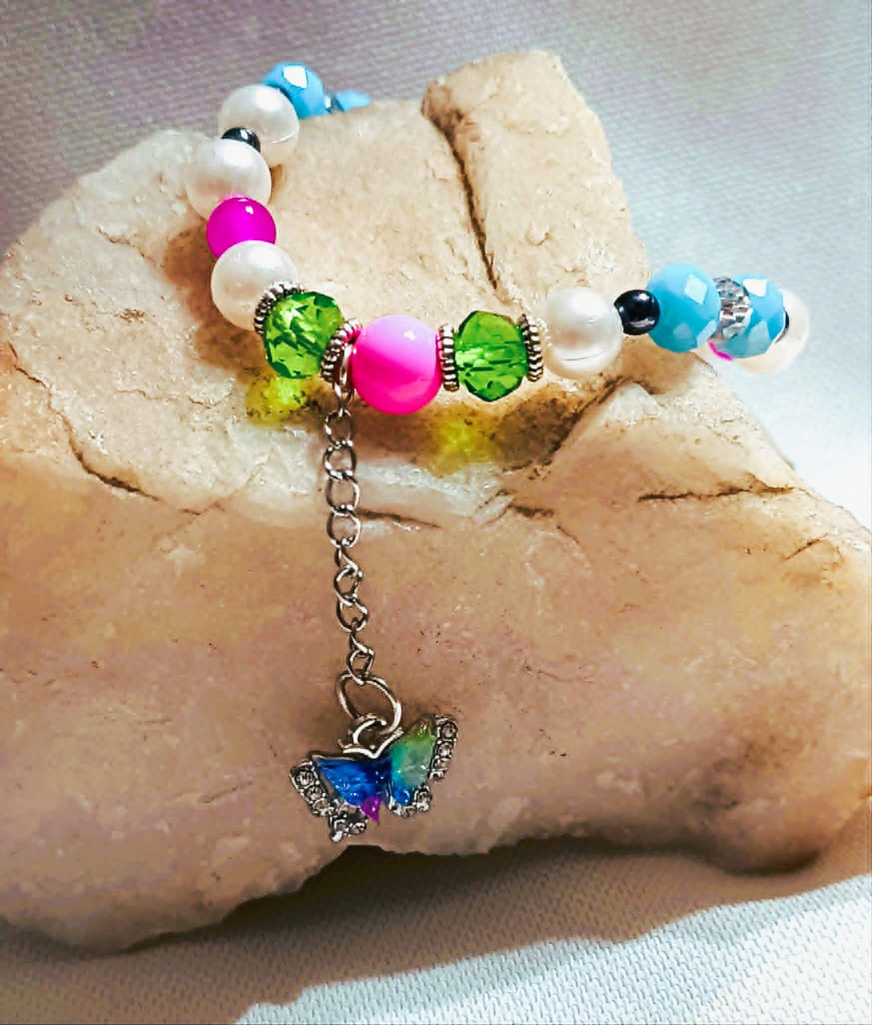 Bransoletka z motylkiem / Butterfly bracelet BRH#023 1