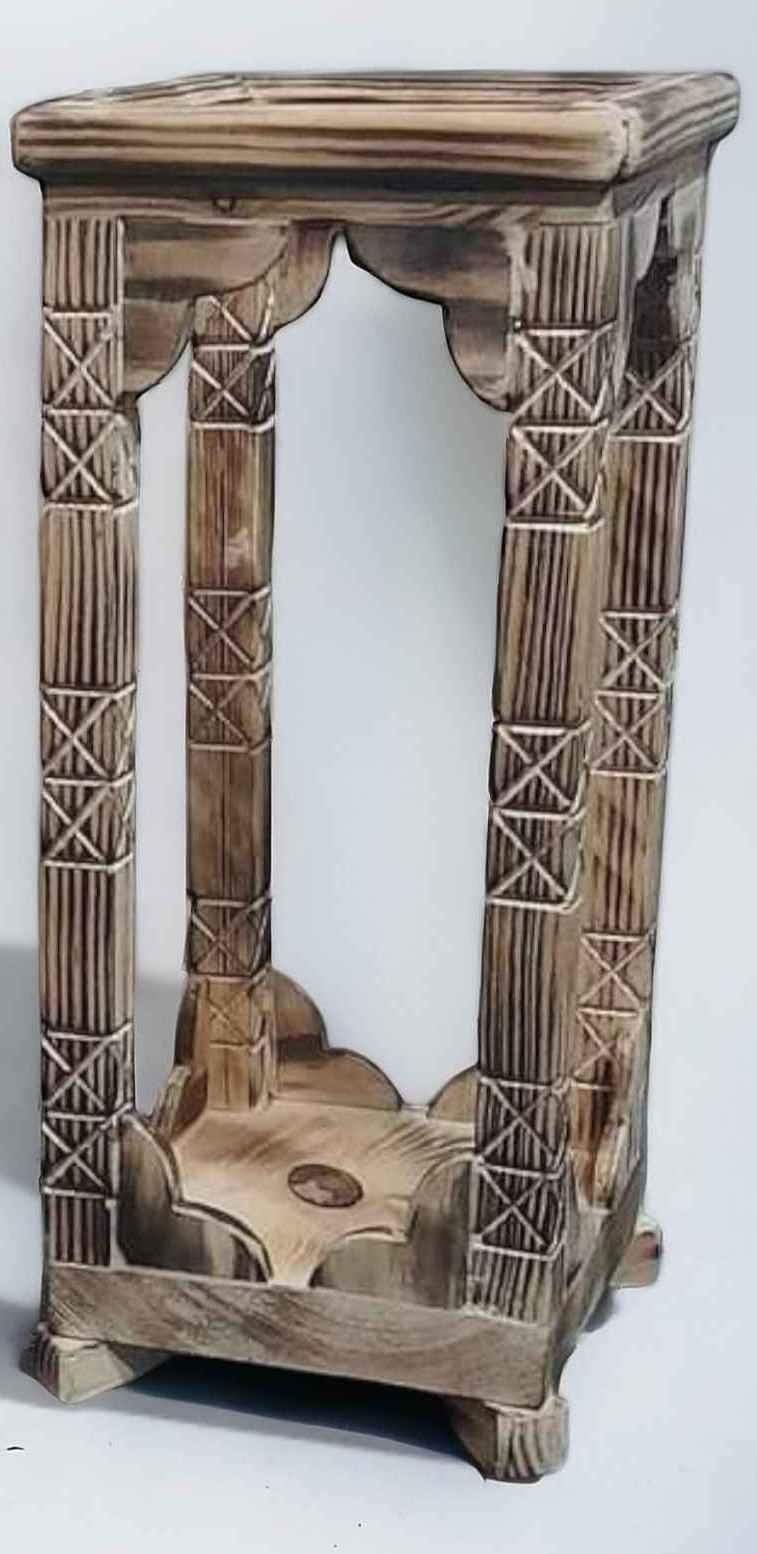 Otwarta, drewniana latarnia "2" 3