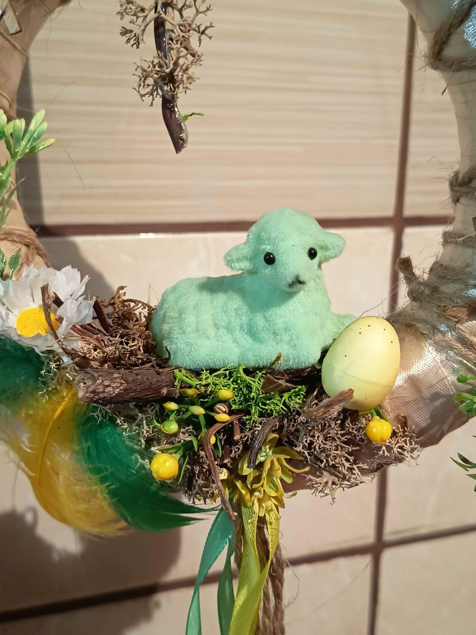 Wianek wielkanocny mały mix #DW004 1