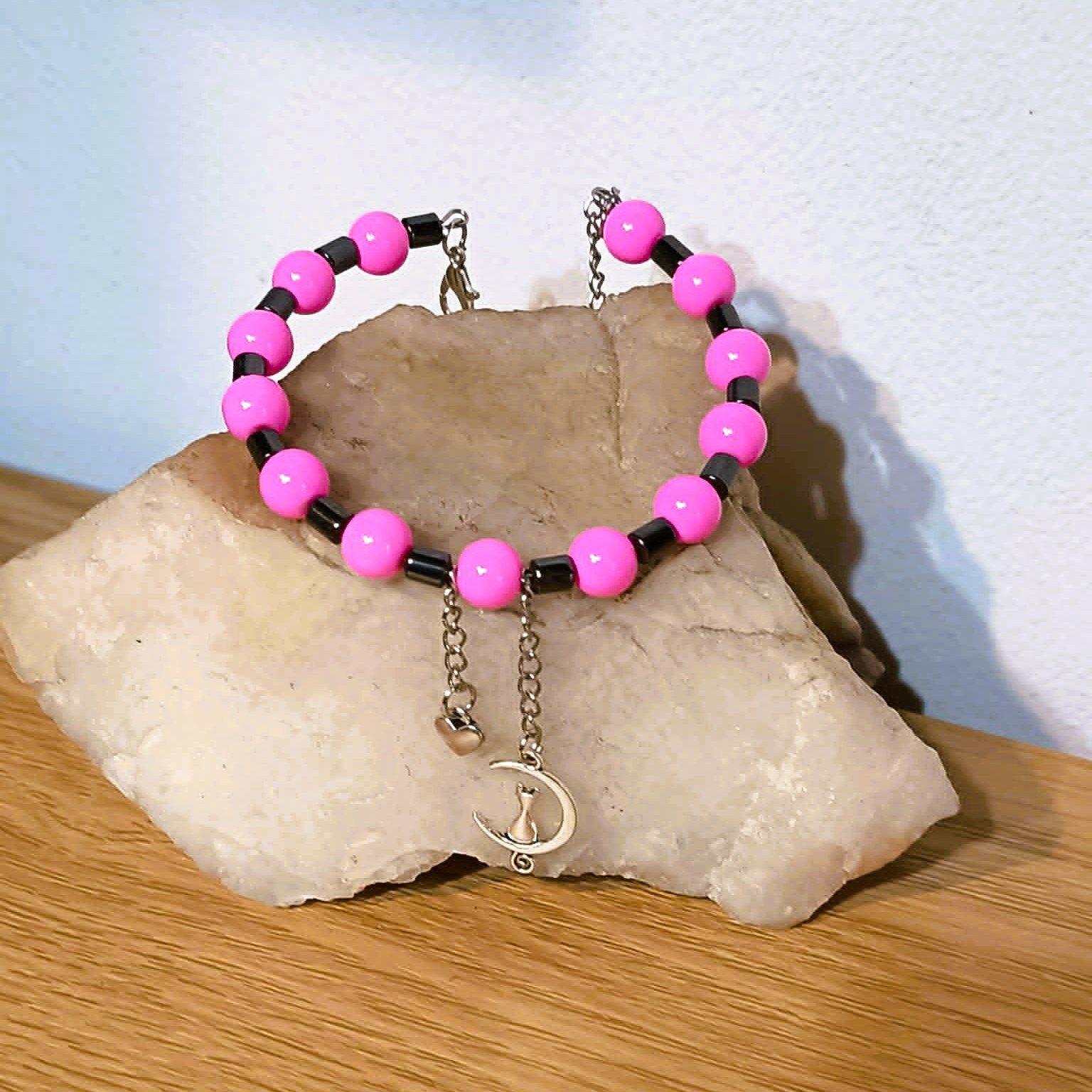 Bransoletka Różowy Moment / Pink Moment Bracelet BRH#029 1