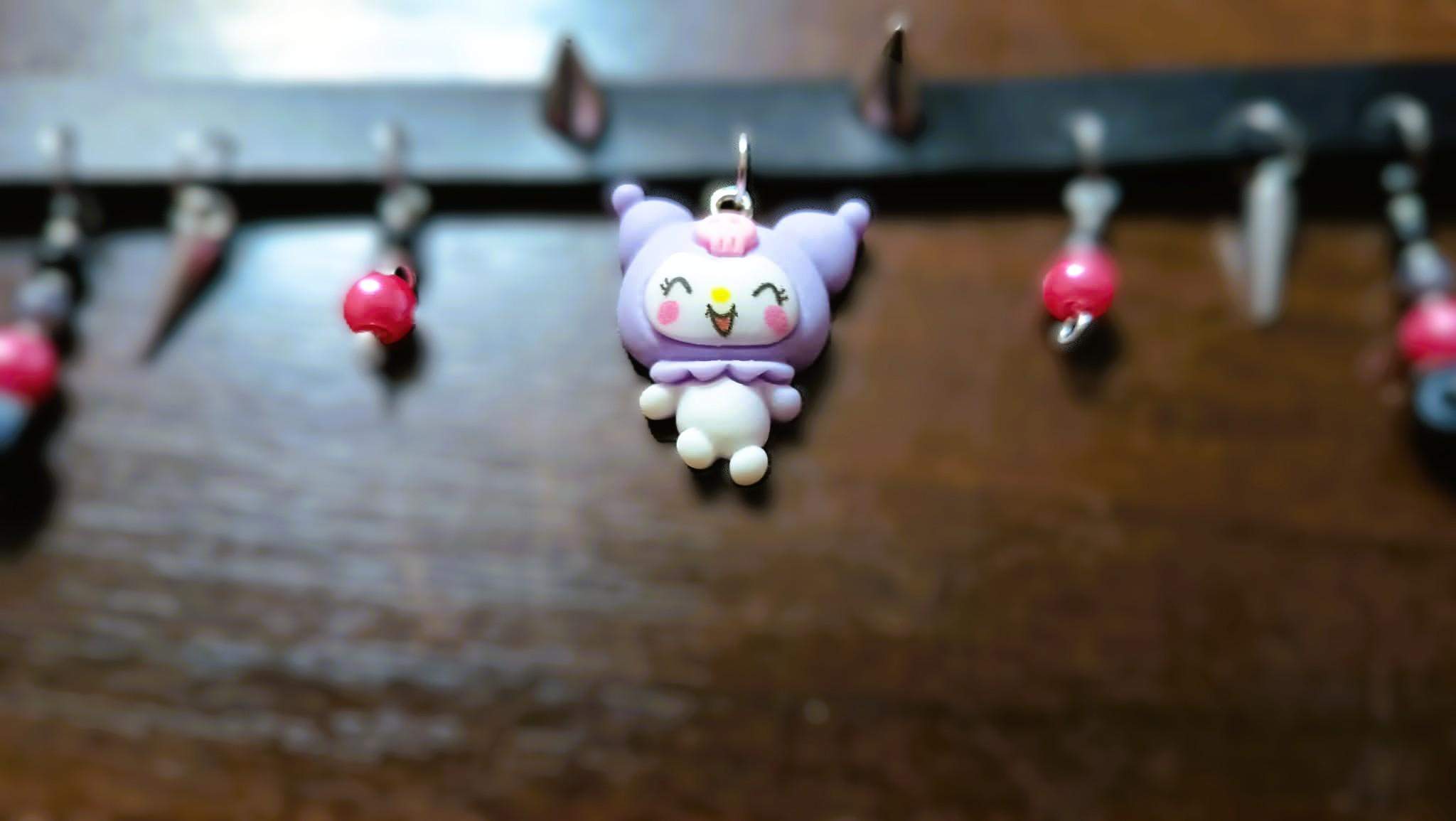 Gotycki choker z zawieszkami mix #0024 4