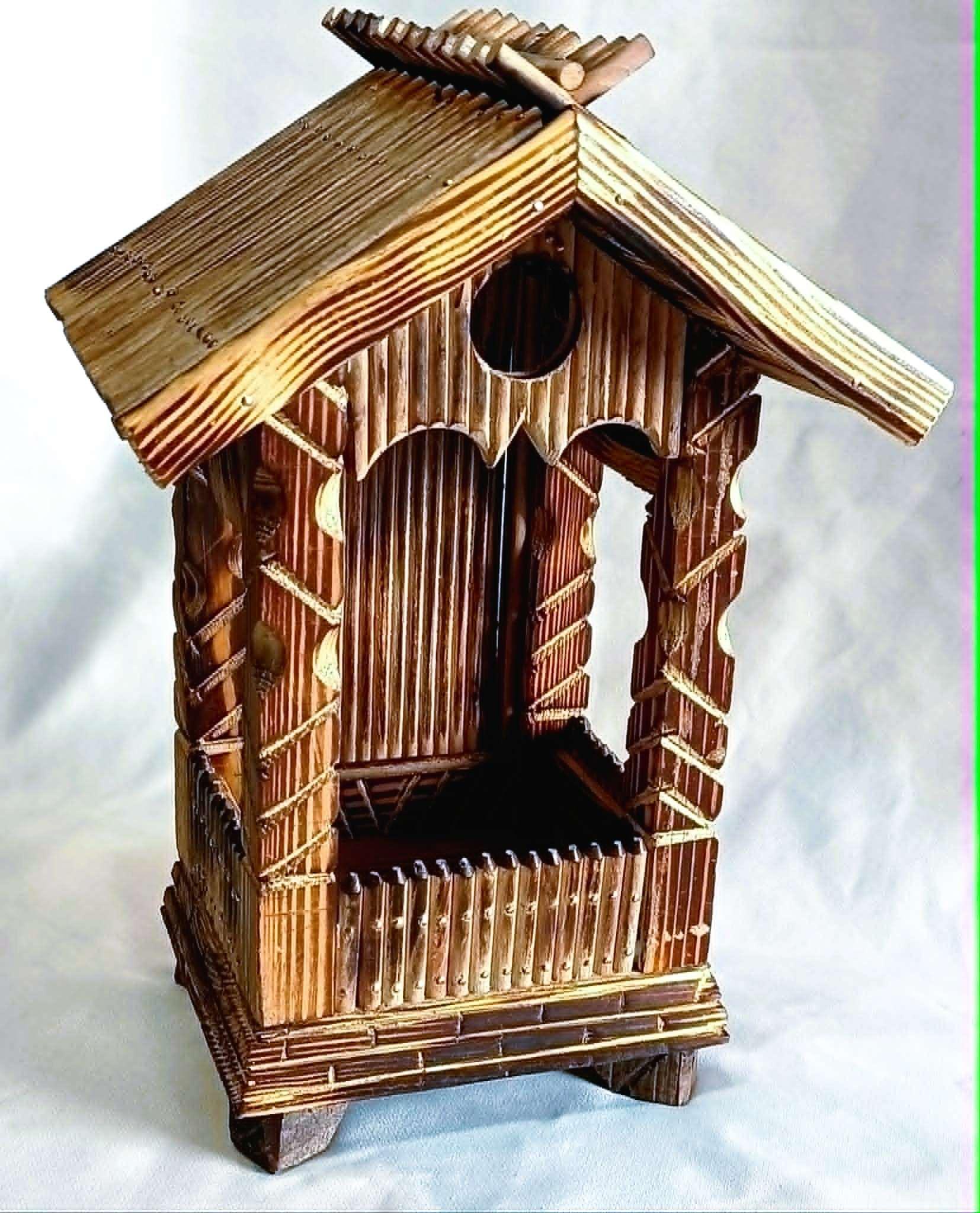 Rustykalna, drewniana kapliczka #1 / Rustic wooden shrine #1 0