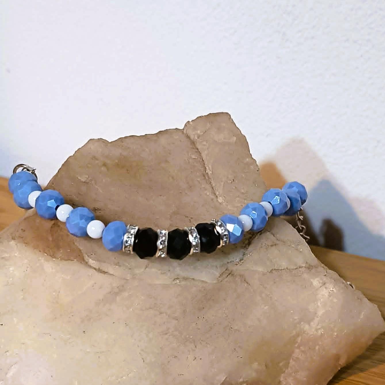 Bransoletka "Kryształowa Przestrzeń" / "Crystal Space" Bracelet BRH#031 3