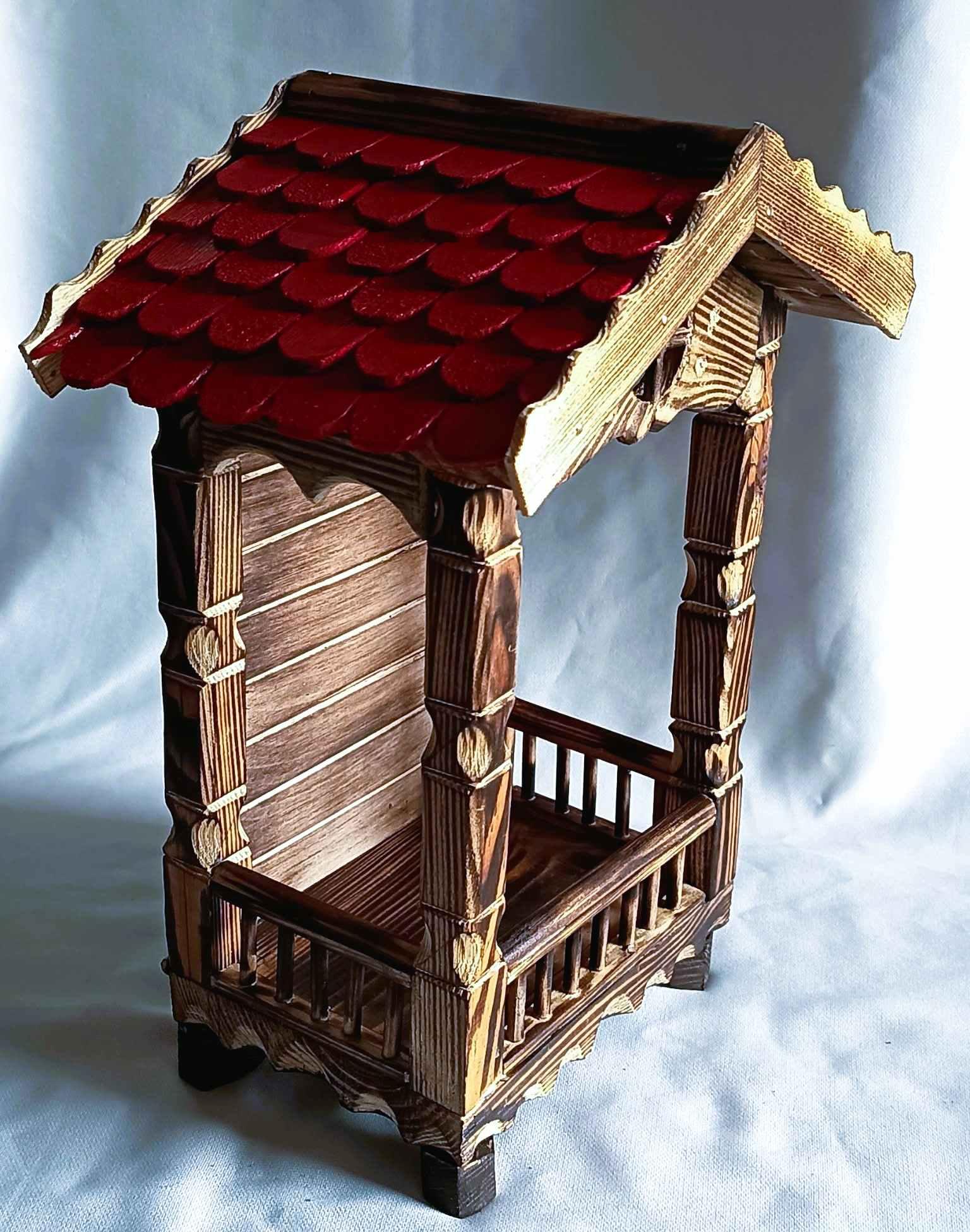 Unikatowa, drewniana kapliczka #4 / A unique wooden shrine #4 0