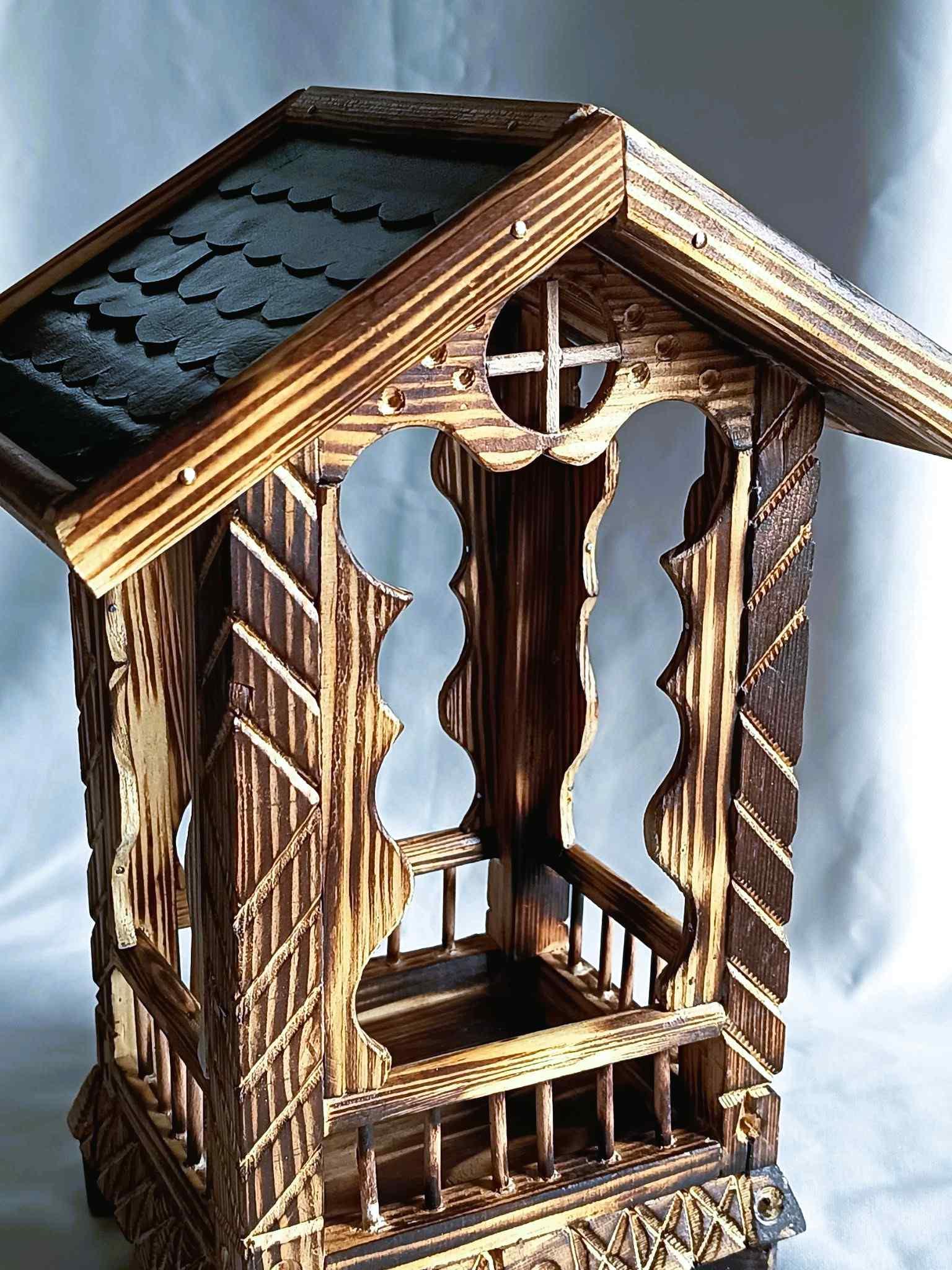 Unikalna, drewniana, rustykalna kapliczka #8 / A unique, rustic wooden shrine #8 6
