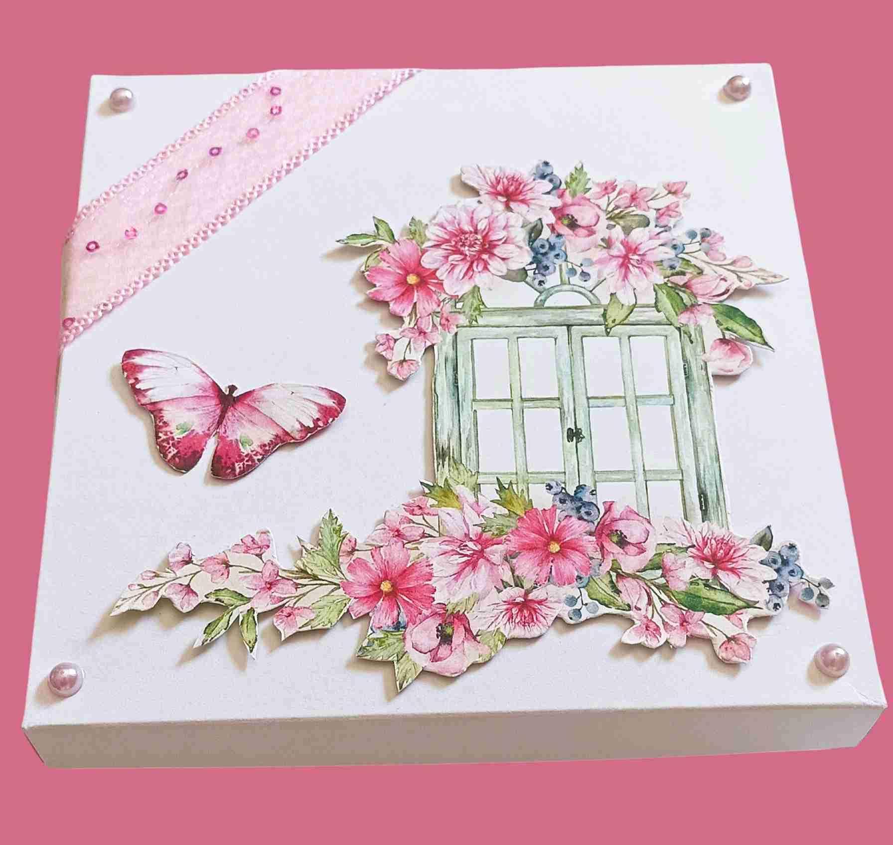 "W Dniu Ślubu" Ręcznie robiona kartka ślubna – romantyczna i wyjątkowa 3