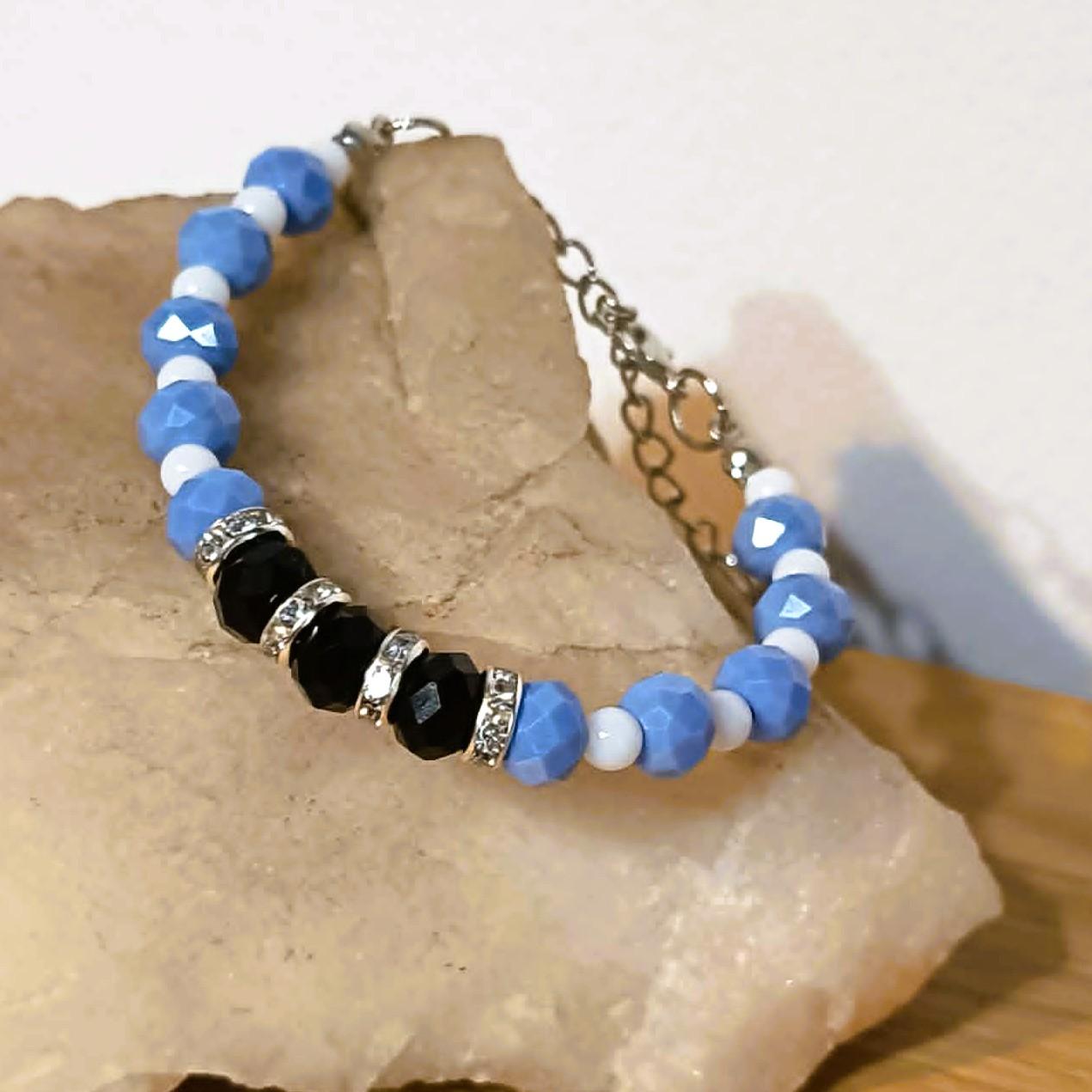 Bransoletka "Kryształowa Przestrzeń" / "Crystal Space" Bracelet BRH#031 1