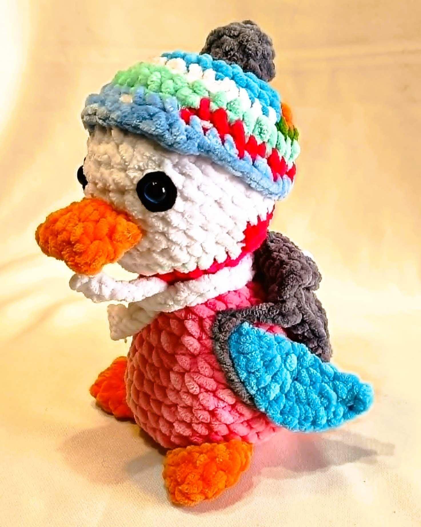 Kaczor turysta / Tourist duck #PL0051 1