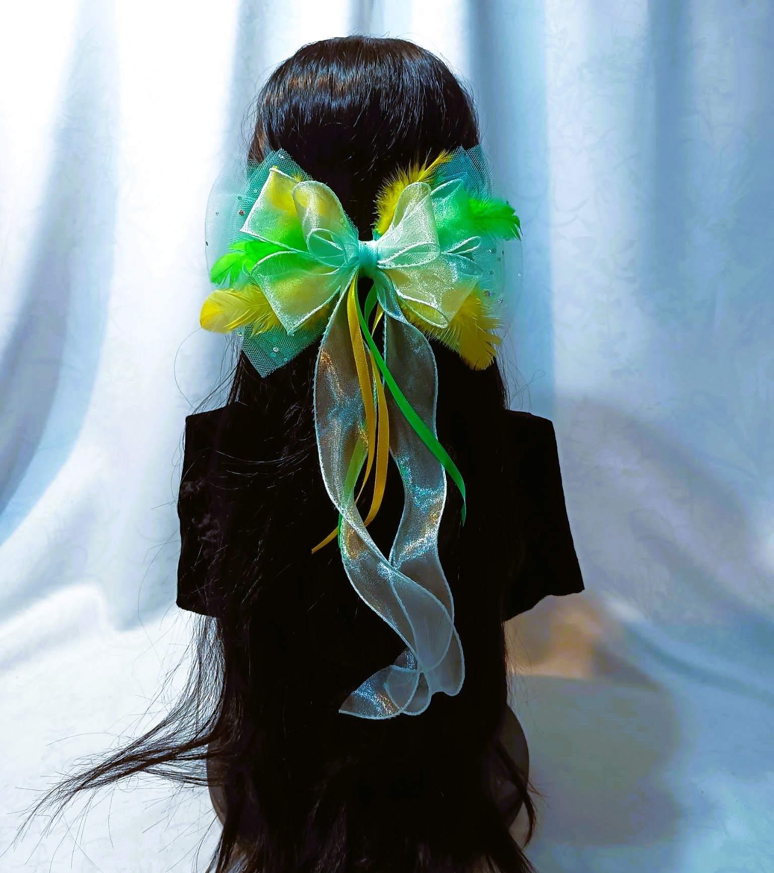 Bajkowa ozdoba "Wstążki Leśnej wróżki" / Fairytale decoration "Forest Fairy Ribbons K-3 3