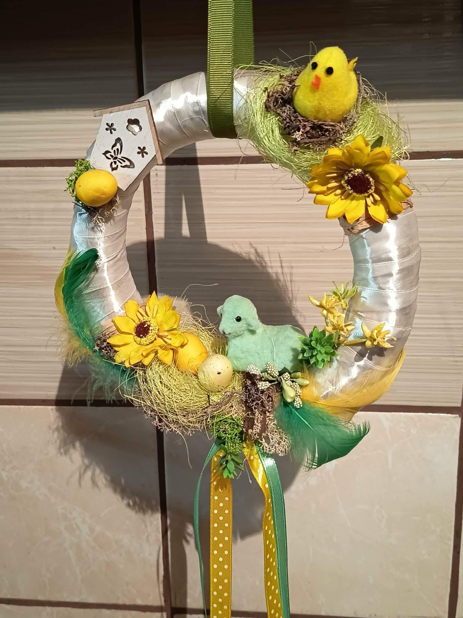 Wianek wielkanocny mały mix #DW005 2