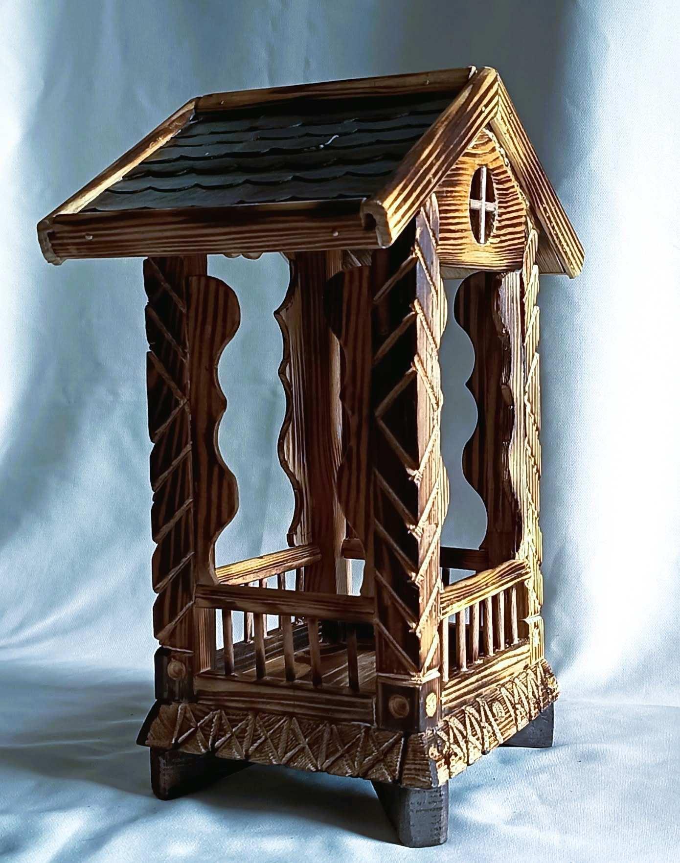 Unikalna, drewniana, rustykalna kapliczka #8 / A unique, rustic wooden shrine #8 4