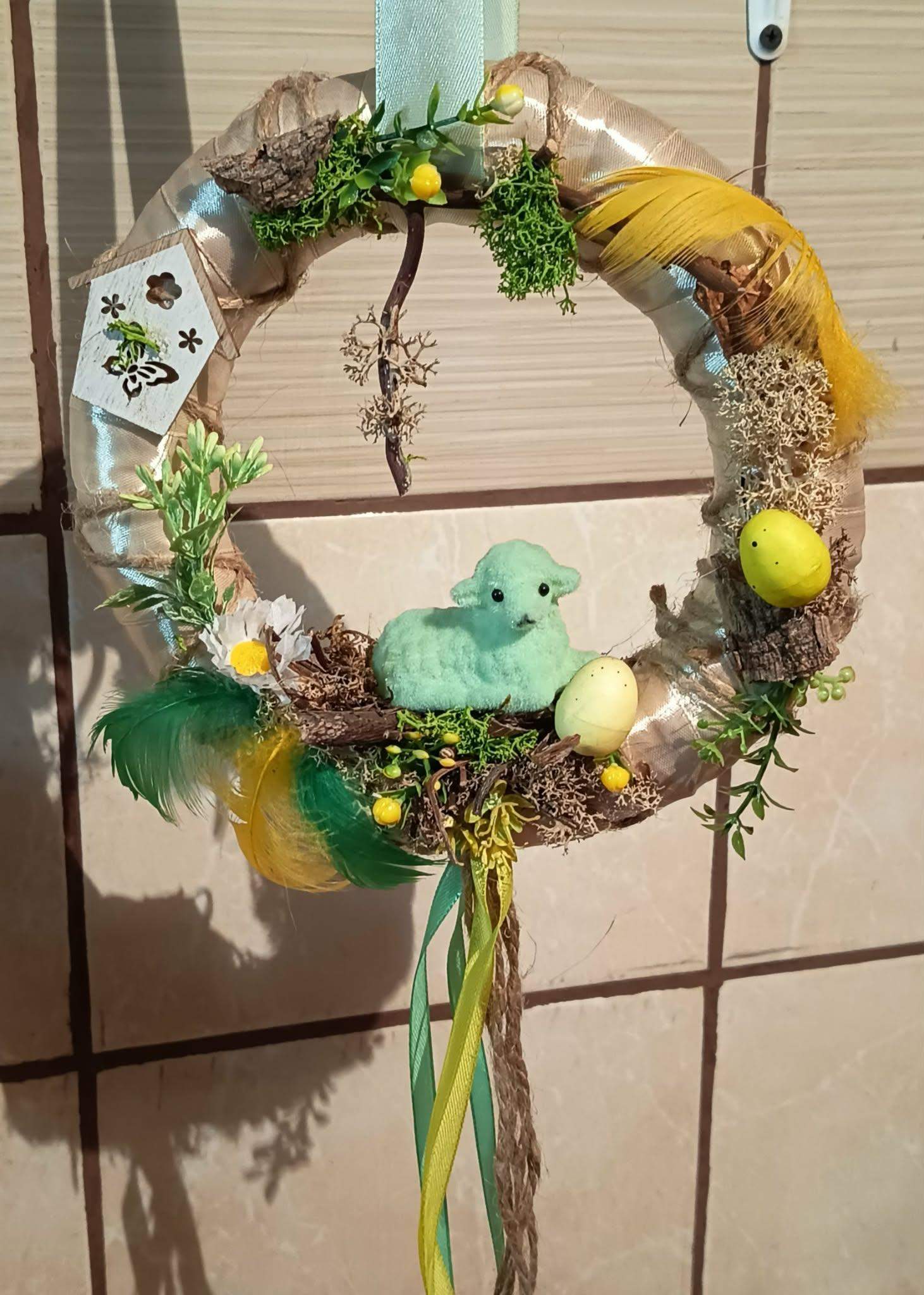 Wianek wielkanocny mały mix #DW004 0