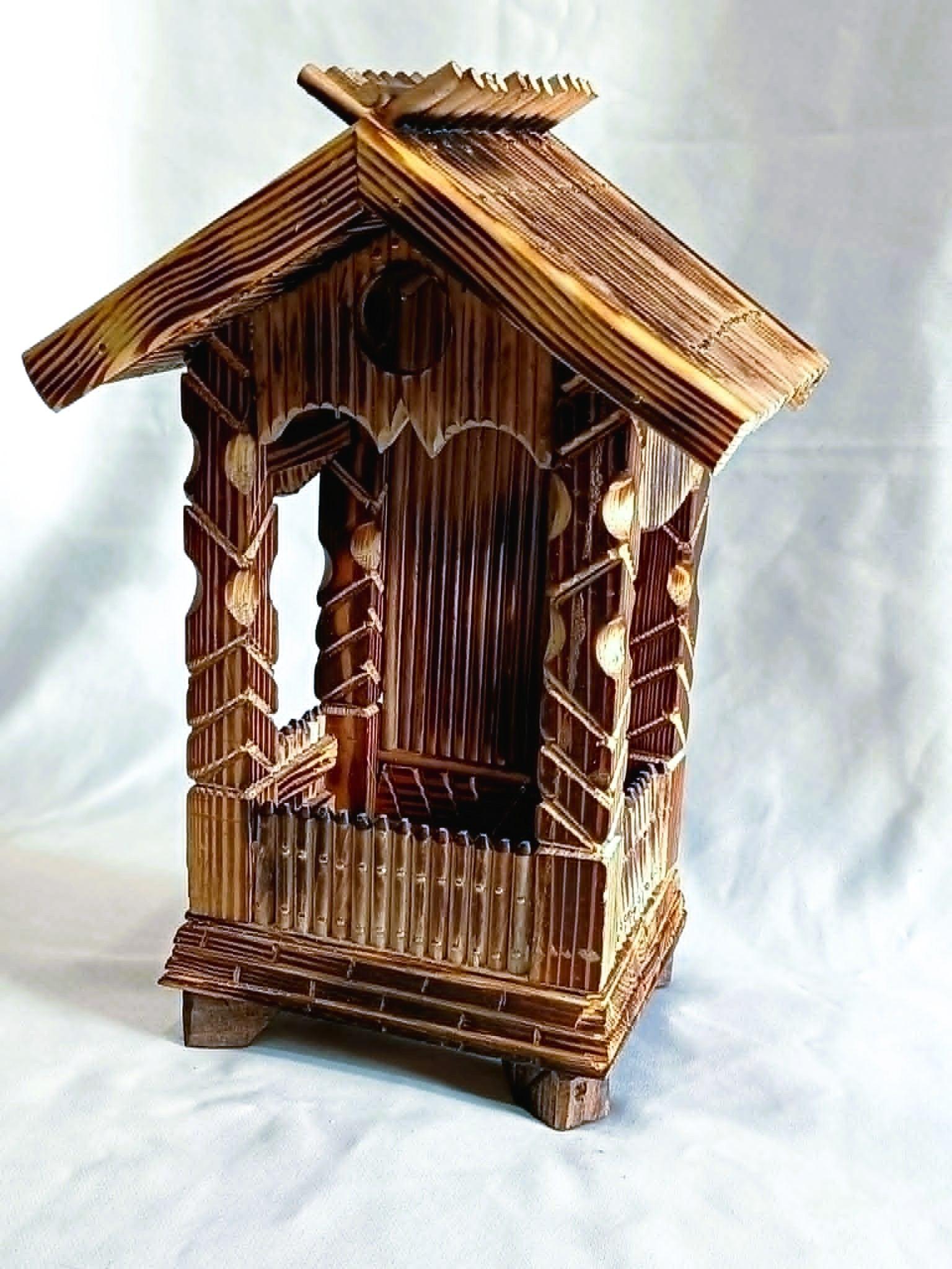 Rustykalna, drewniana kapliczka #1 / Rustic wooden shrine #1 6