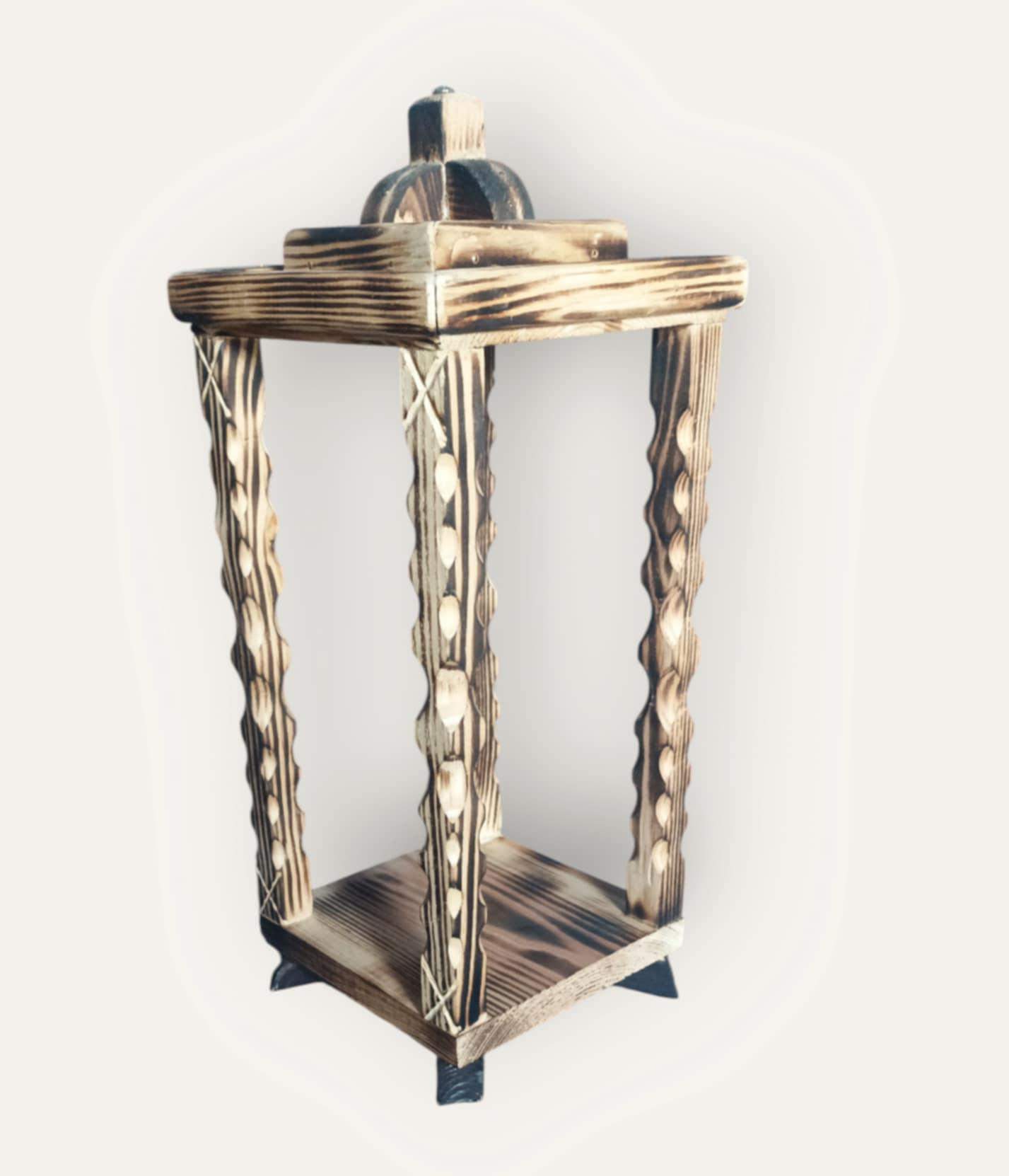 Drewniana latarnia - 4 4