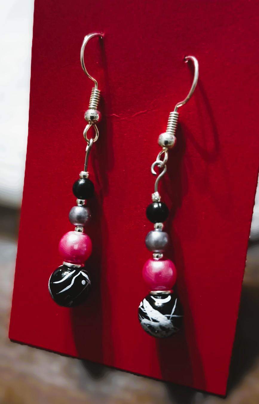 Gotycki choker z zawieszkami mix #0024 6