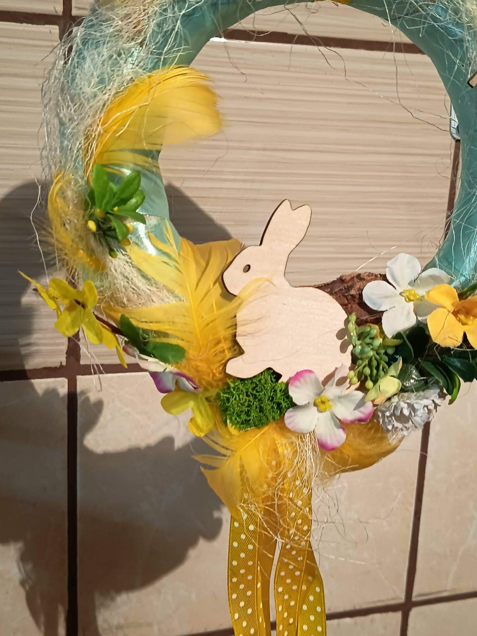 Wianek wielkanocny mały #DW006 5