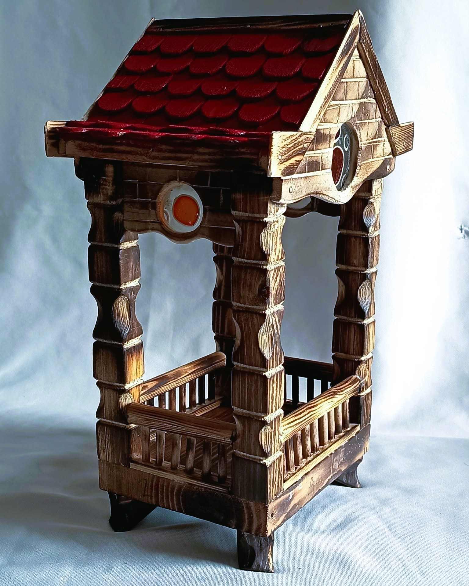 Wyjątkowa, rustykalna kapliczka z drewna #7 / A unique, rustic wooden shrine #7 6