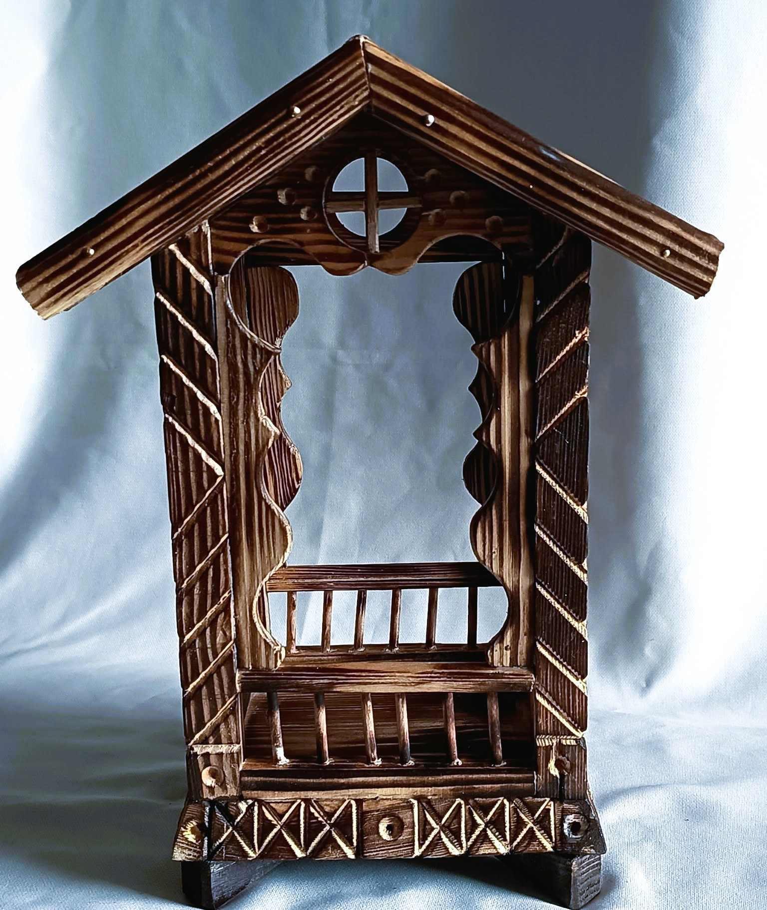 Unikalna, drewniana, rustykalna kapliczka #8 / A unique, rustic wooden shrine #8 2