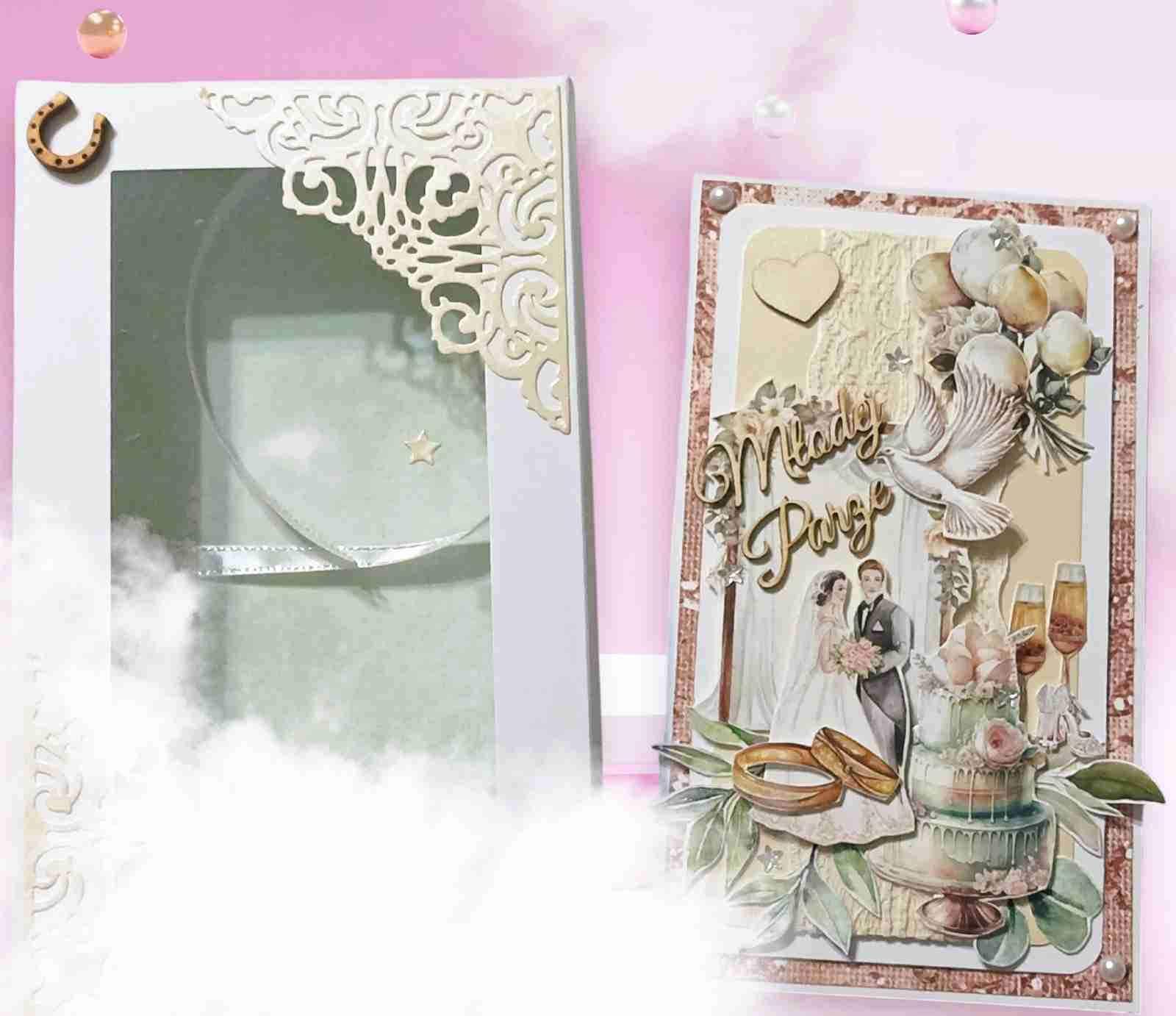 Wyjątkowa kartka ślubna dla Młodej Pary 4