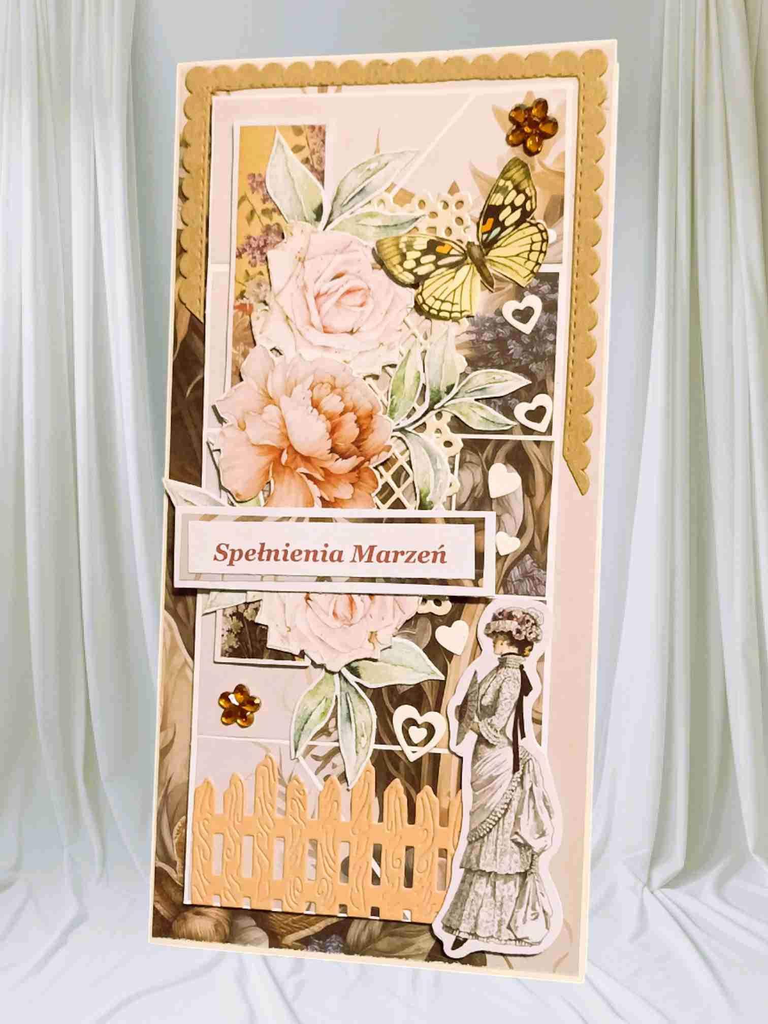 Kartka " Spełnienia Marzeń" DL 3