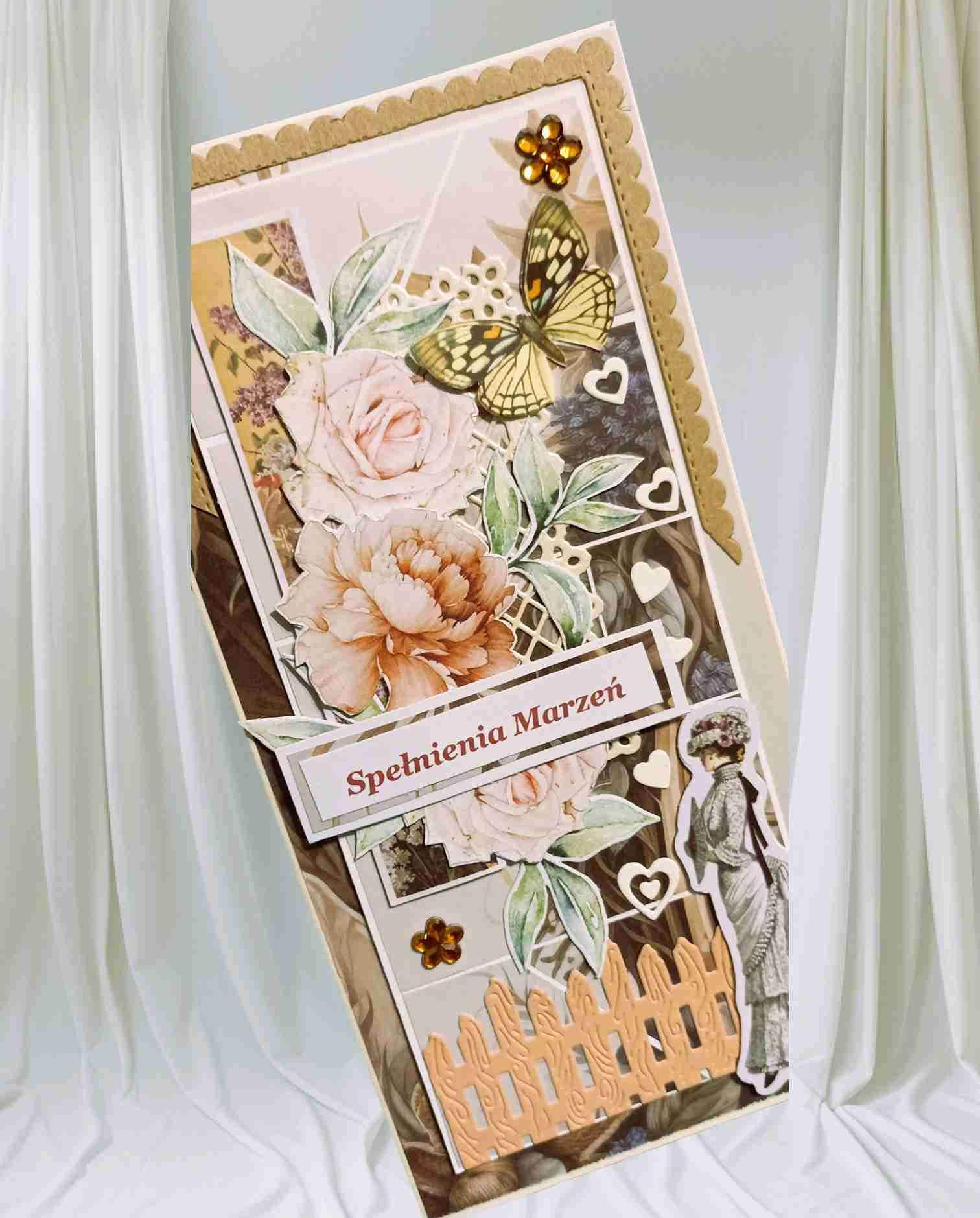 Kartka " Spełnienia Marzeń" DL 4