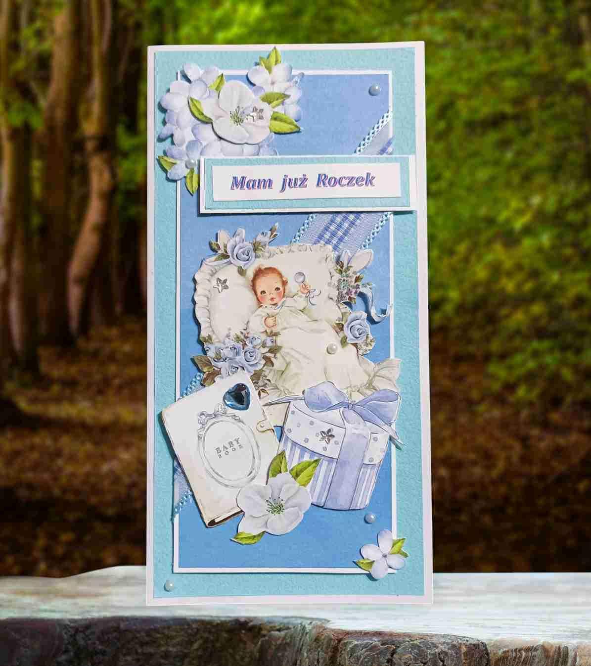 Kartka "Mam już Roczek" - dla chłopca 3