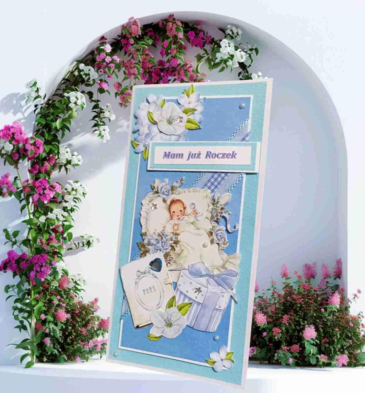 Kartka "Mam już Roczek" - dla chłopca 1