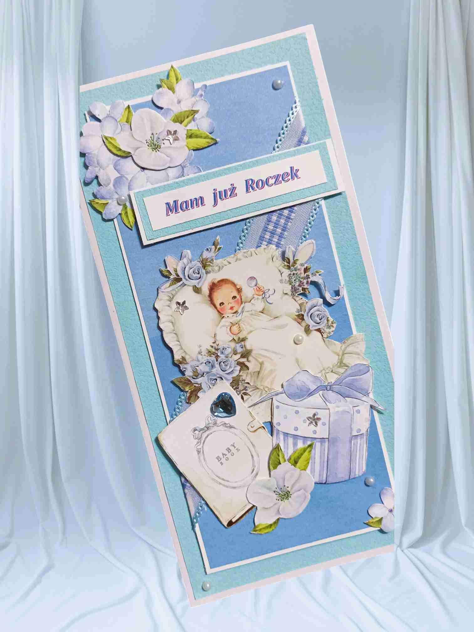 Kartka "Mam już Roczek" - dla chłopca 2